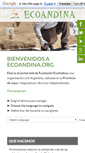 Mobile Screenshot of ecoandina.org